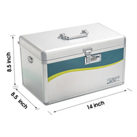 Medicine Lock Box,Locking Medicine Box, Security Lock Boxes,Lock Box, First Aid Key Safe Box,Lock Box for Medication