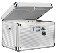 Lockable Medication Box, Locking Box for Secure Cash, Jewelry, ID Documents  Lockable Dorm Storage Trunk with Key Lock - Briefcase, Lock Boxes for Personal Items